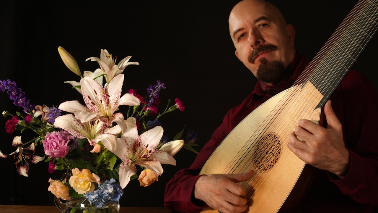 S.L.Weiss Courante in F major, Baroque lute - Jaroslaw Lipski