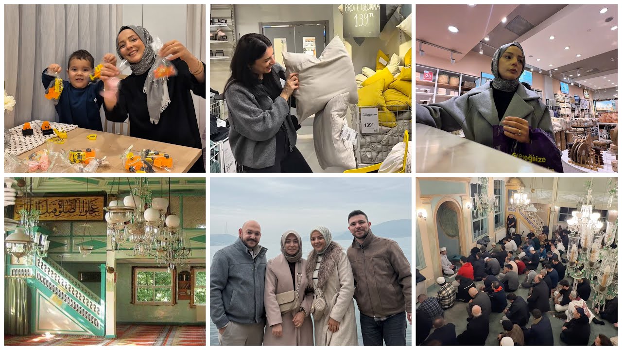 SABAH NAMAZI SESLİ ZİKİRE GİTTİK 🕋 İKEA HOME ALIŞVERİŞİ 🛍️ CİHANGİRLE RAMAZAN HEDİYESİ 🎁 KARGOLAR 📦 
