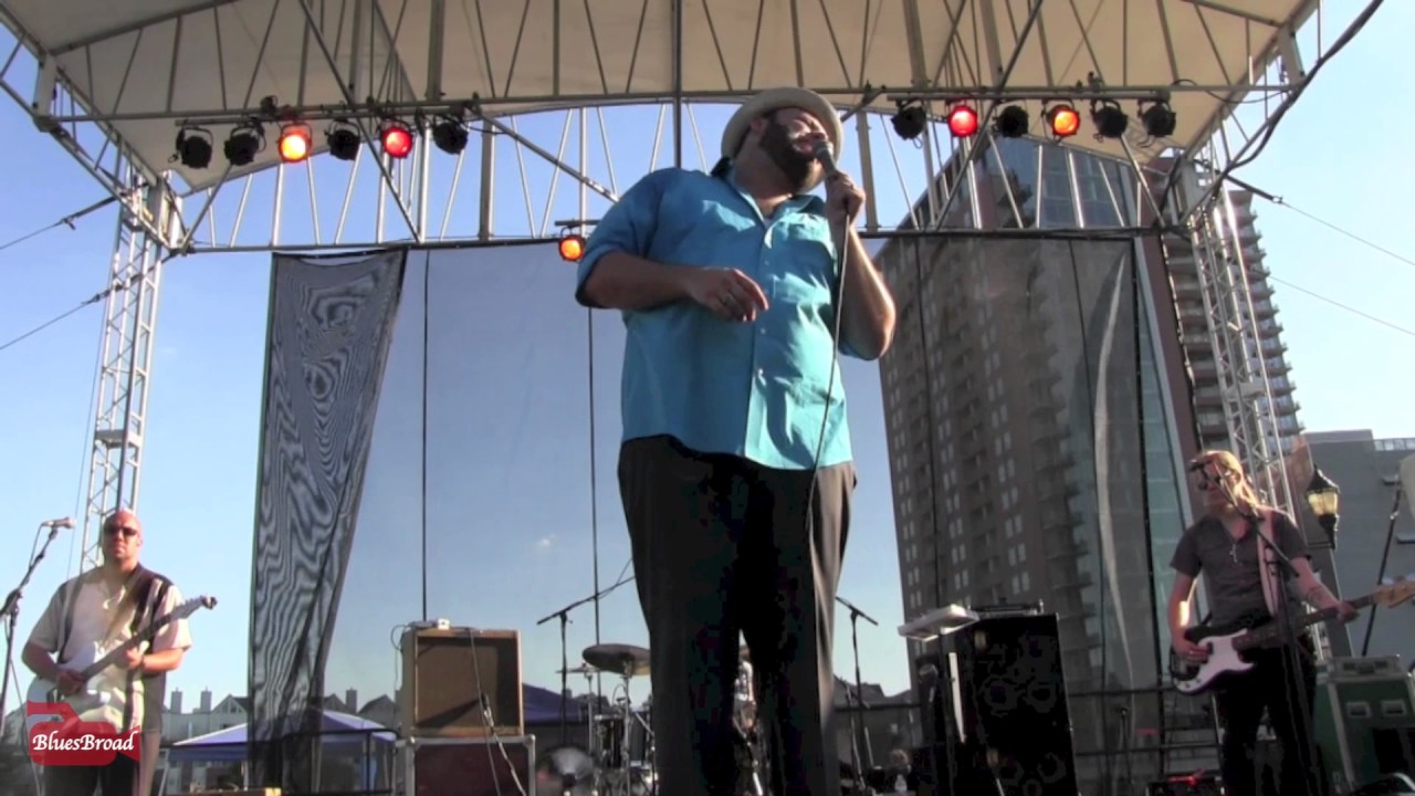 BRANDON SANTINI ⋆ Help Me With The Blues ⋆  7/31/15 Riverfront Blues Fest