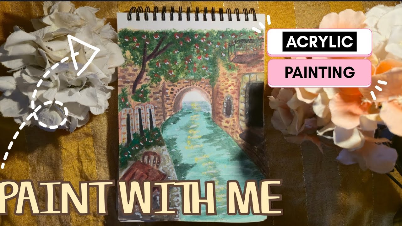 Paint With Me - Landscape | Painting Tutorial | How to paint a scenery | Artify ||