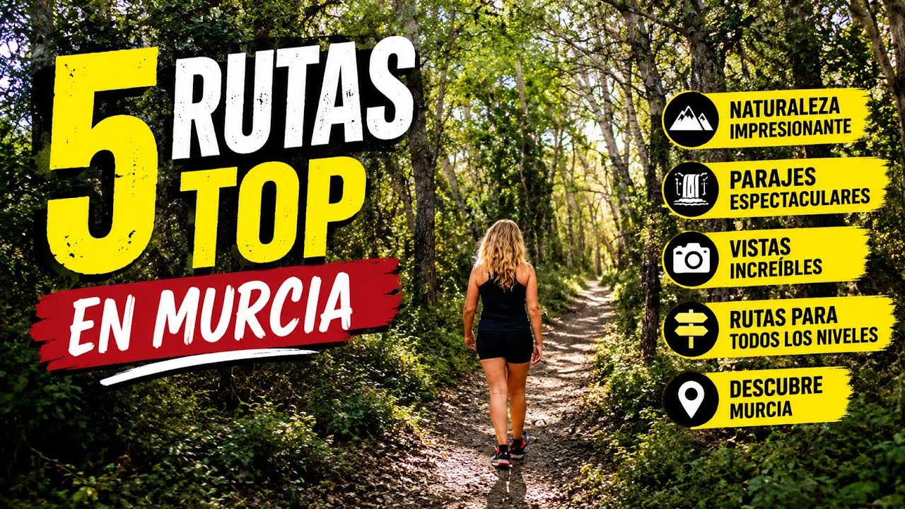 5 RUTAS INCREIBLES CON RIOS Y POZAS SORPRENDENTES, para refrescarte en MURCIA.
