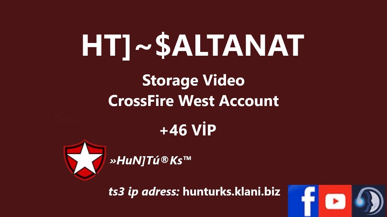 &raquo;HuN]T&uacute;&reg;Ks&trade; &bull; HT]~$ALTANAT | Storage Video.
