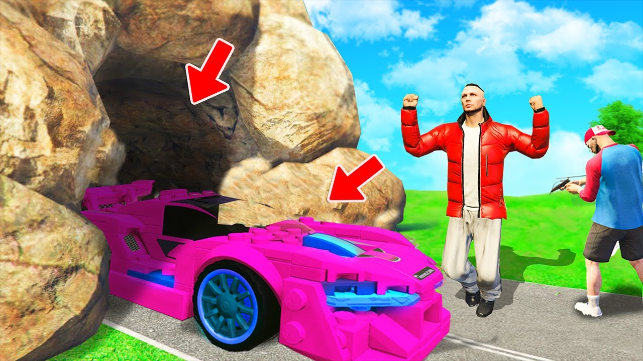 SELTENEN LEGO SPORTWAGEN GEFUNDEN in GTA 5! (Hide & Seek)