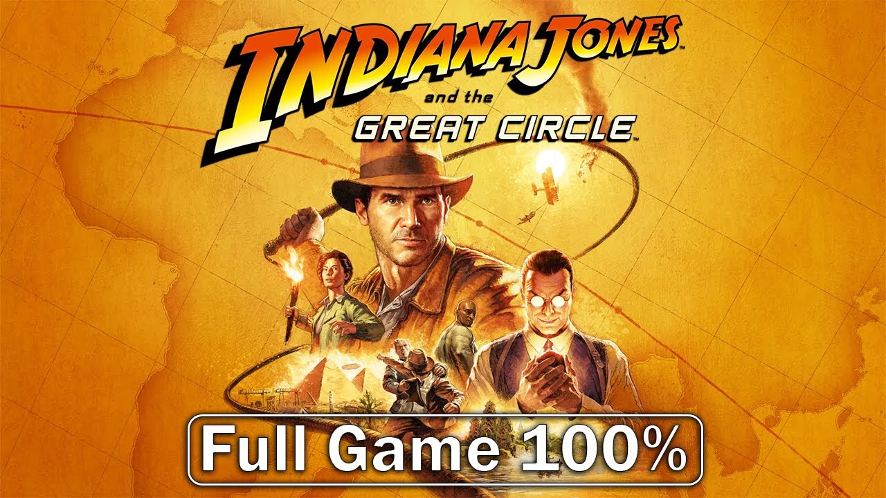 Indiana Jones and the Great Circle - Full Game 100% Longplay Walkthrough