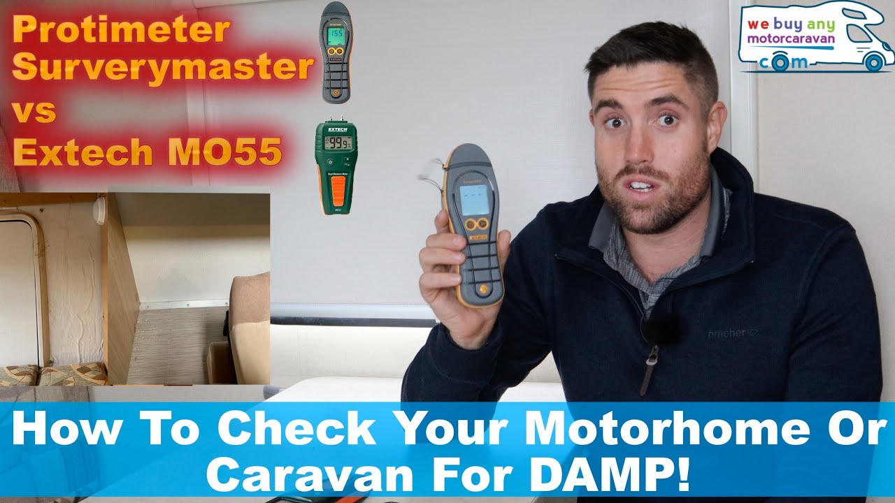 How To Check Your Motorhome Or Caravan For DAMP!