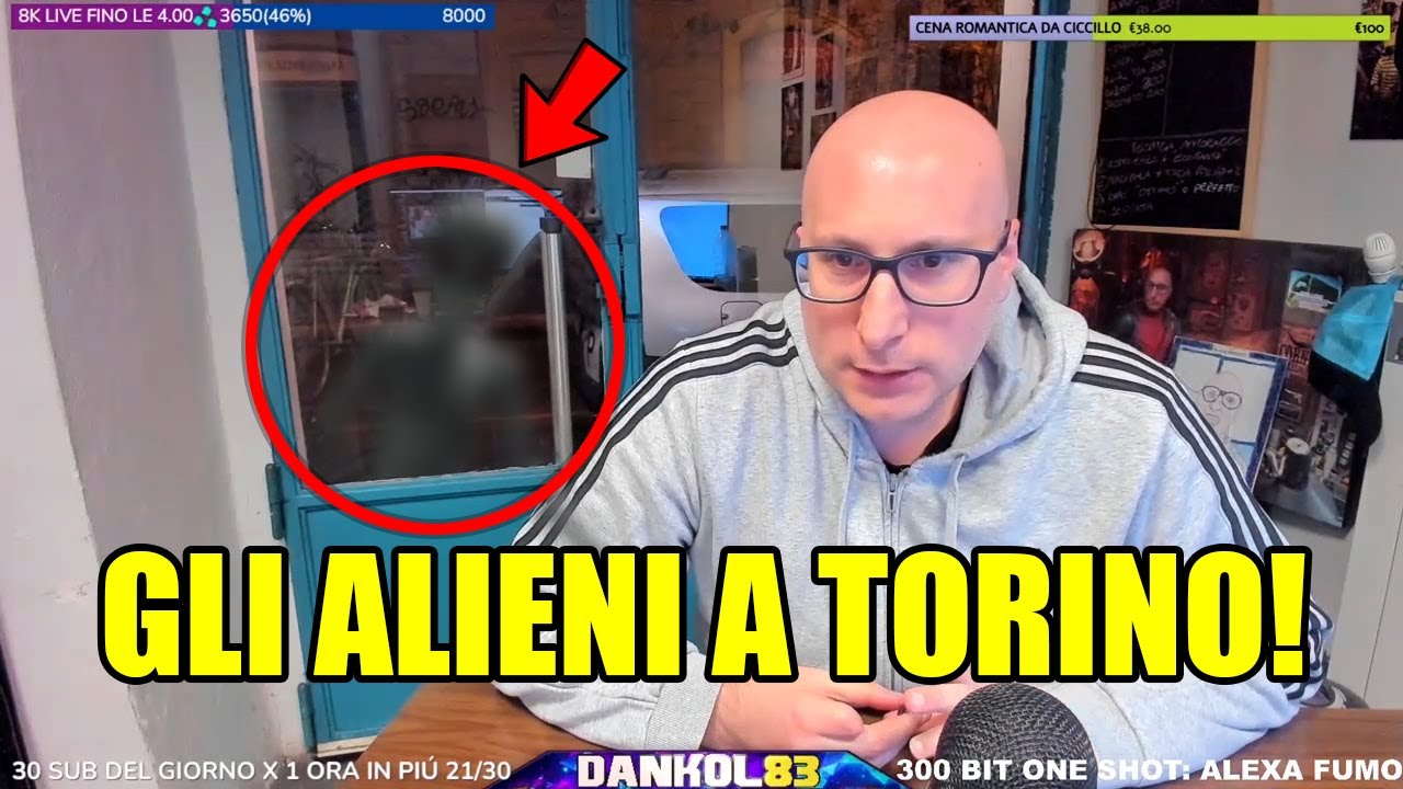 AVVISTAMENTO ALIENO A TORINO 👽