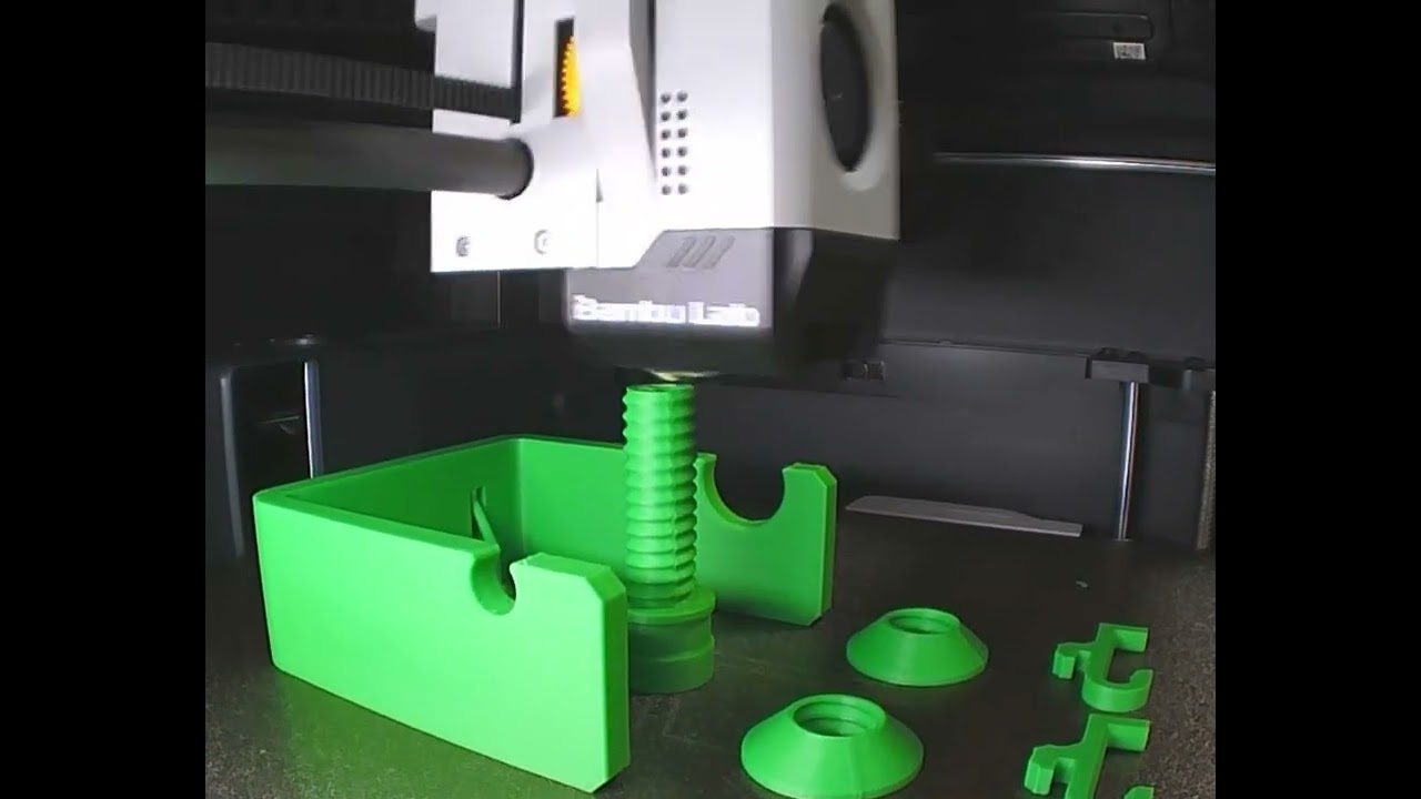 Spool holder on 3d printer