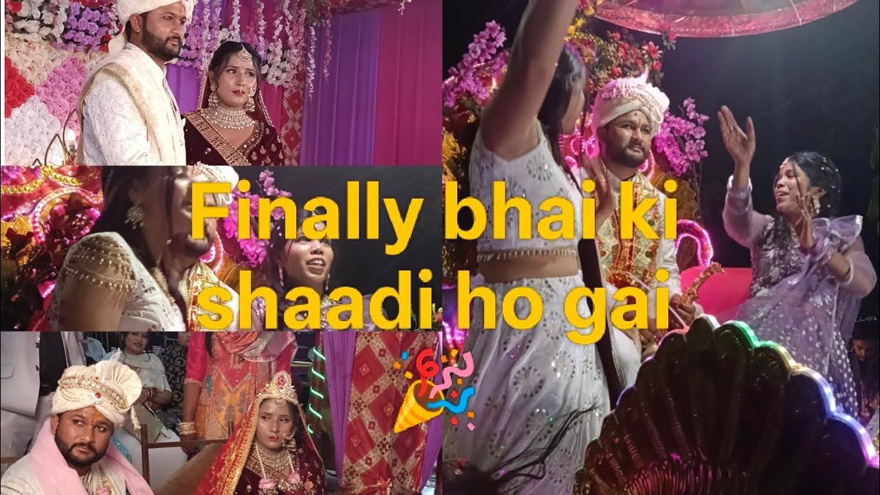 Mere Bhai ki shaadi hai🥹🥰#wedding #vlog#blog #trending #viral #subscribe @nancy_crazy_girl 