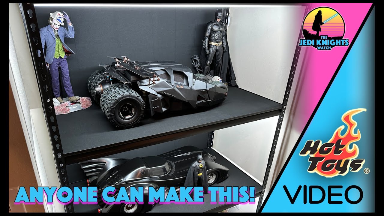 DIY Custom Hot Toys Display Unit | Anyone Can Build This!