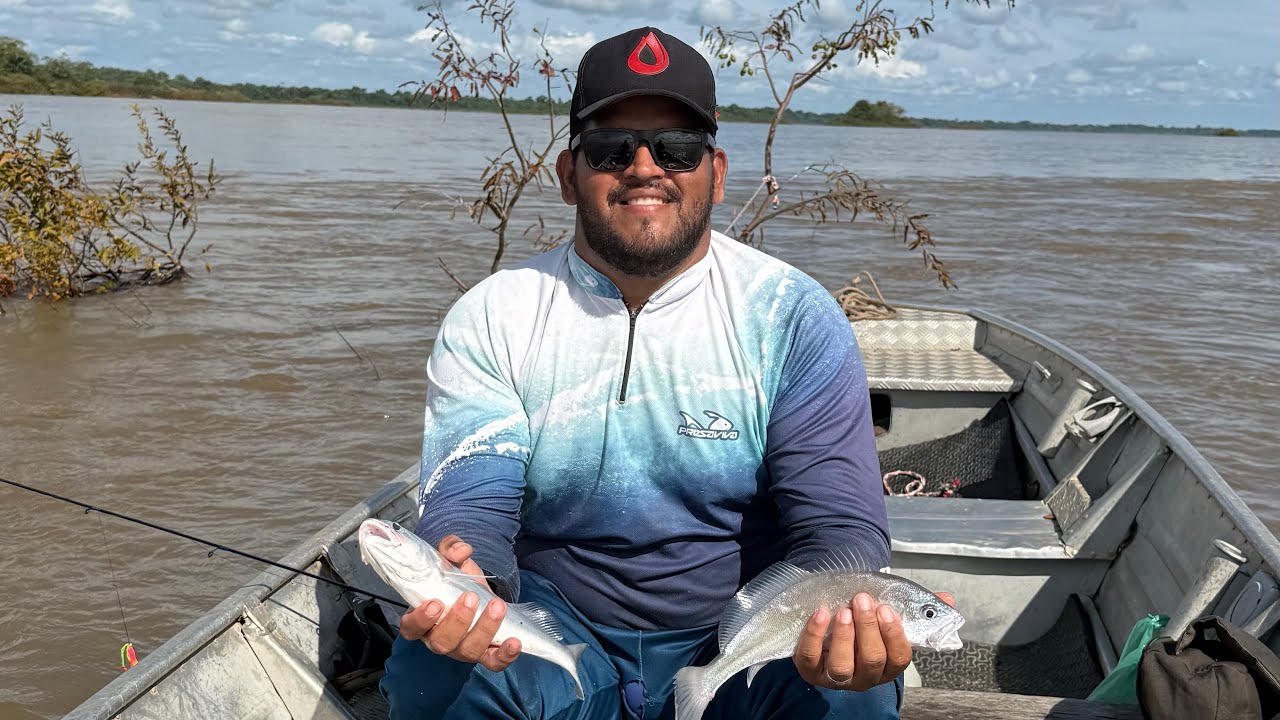Só JOGAR e PUCHAR! Corvinas MONSTRO com meu Professor de Pesca 🎣🔥