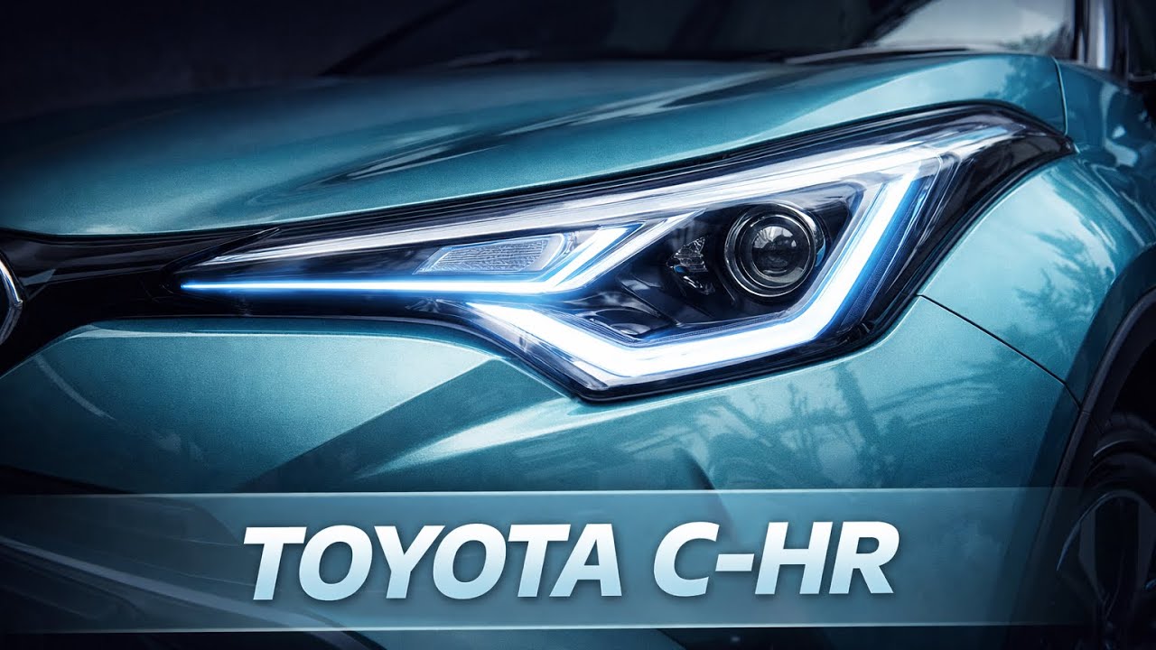 TOYOTA C-HR &mdash; NAPRAWA LED DRL 