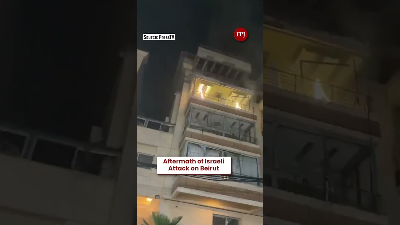 Aftermath of Israeli Attack on Beirut, Lebanon | Ground Visuals Emerge