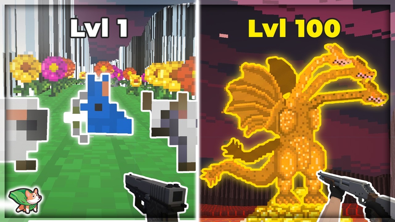 Worldbox'u Bir FPS Oyununa Çevirdim ve Bölüm Sonu Canavarını Yendim!