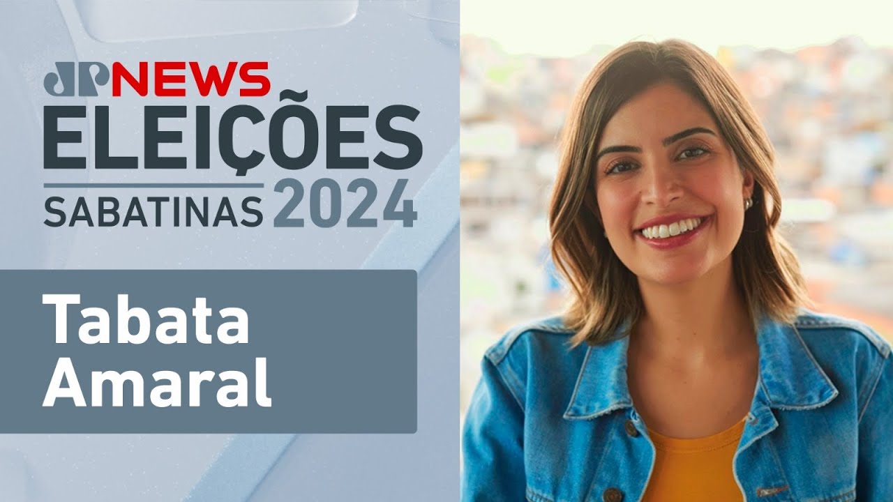 Tabata Amaral | SABATINA ELEIÇÕES SÃO PAULO - 09/09/2024