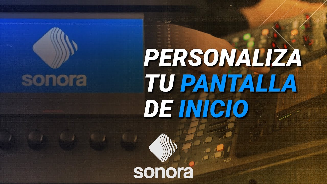 Behringer X32 - Cómo personalizar la pantalla de inicio (Custom Boot y Lock)