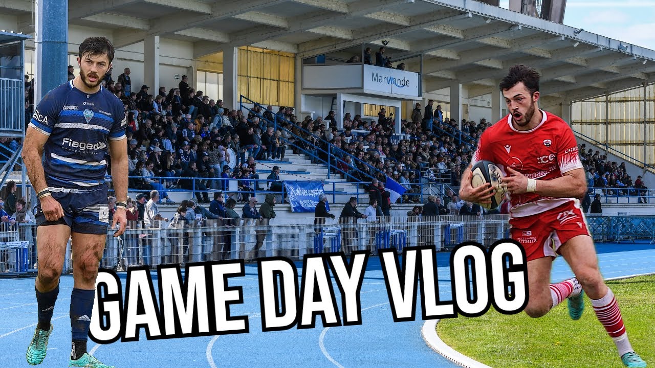 Rugby Game Day Vlog | US Cognac vs US Marmande