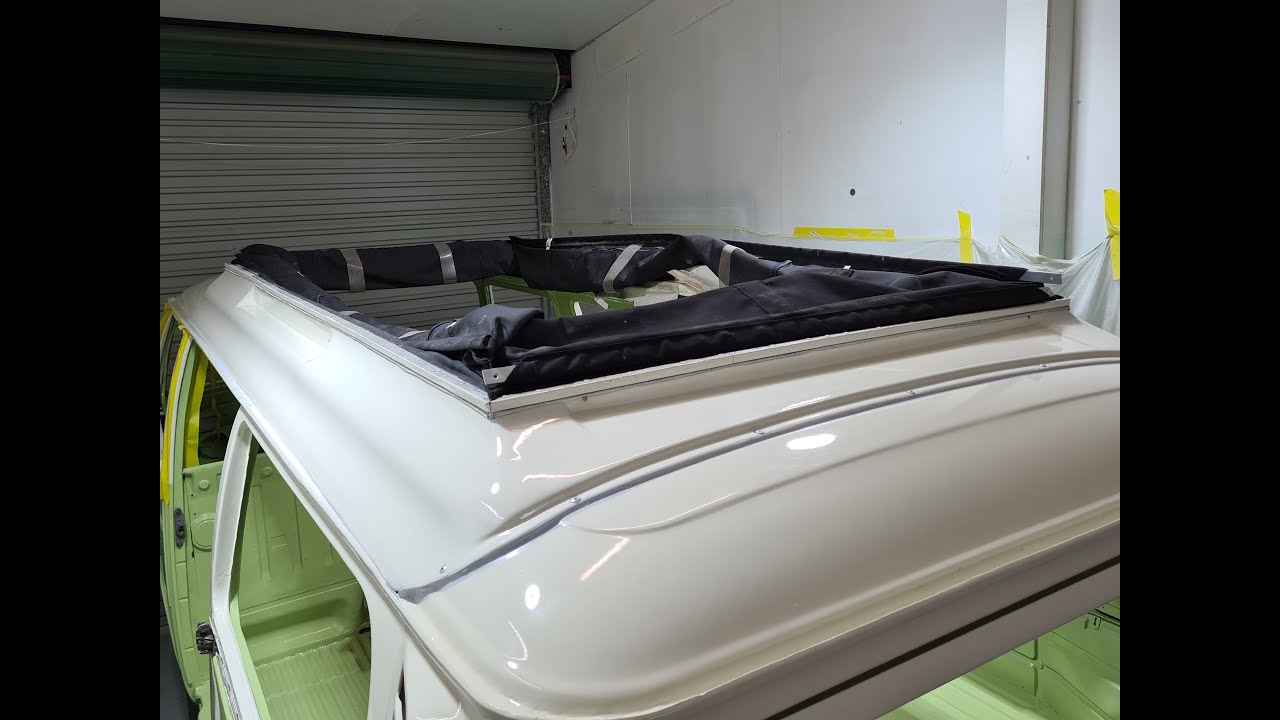 VW KOMBI POPTOP FITTING PT.1