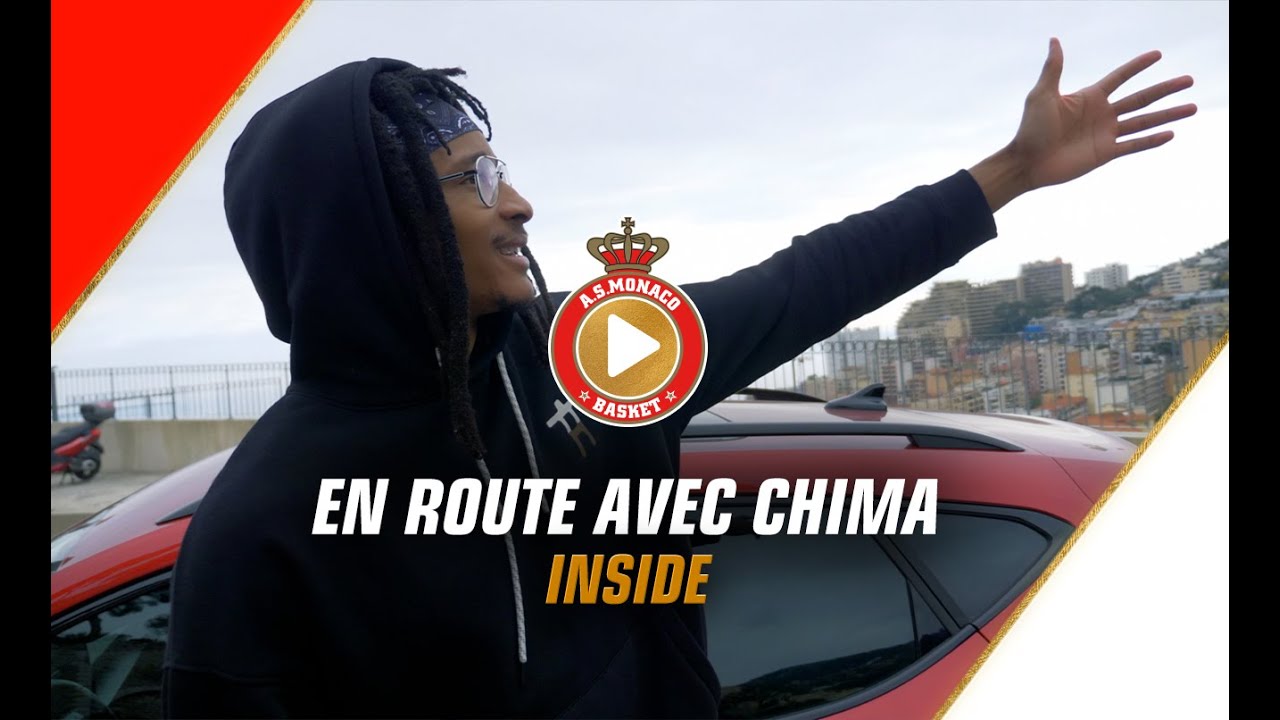 En route pour l'entraînement avec Chima Moneke