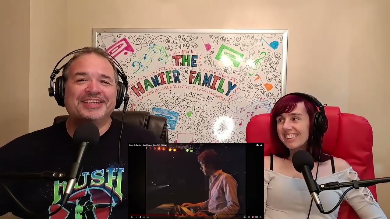 Rory Gallagher - Bad Penny Live at Rockaplast 1982 Reaction