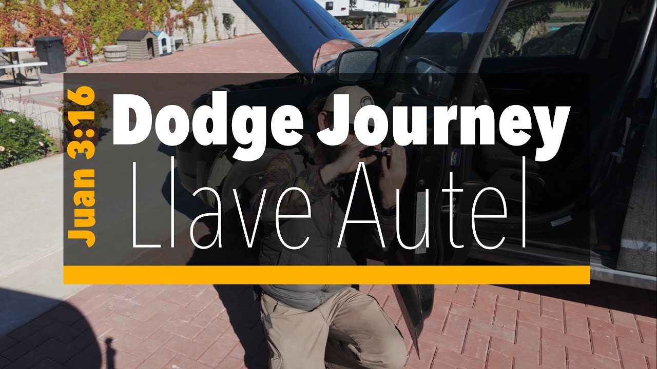 Dodge Journey 2015 llave de Autel generando y programando con KM100
