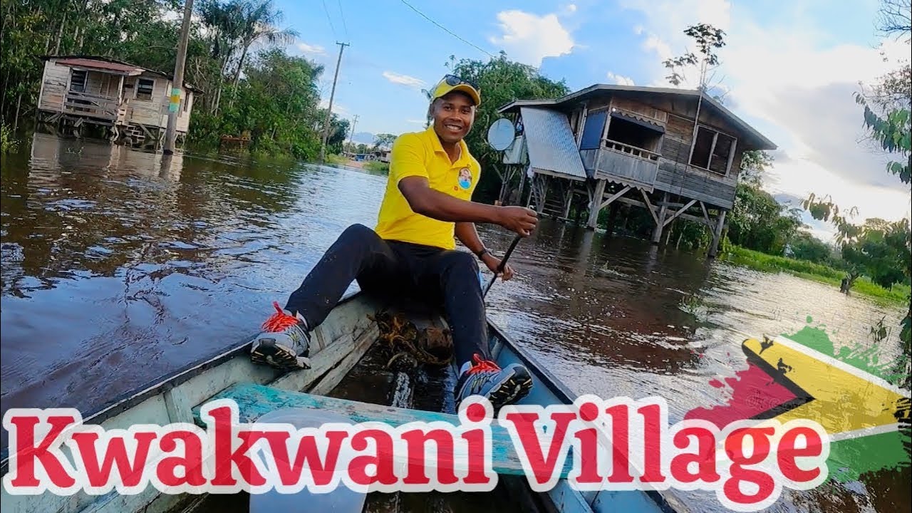 GUYANA 2025; What does the village of KWAKWANI LOOKS LIKE?
