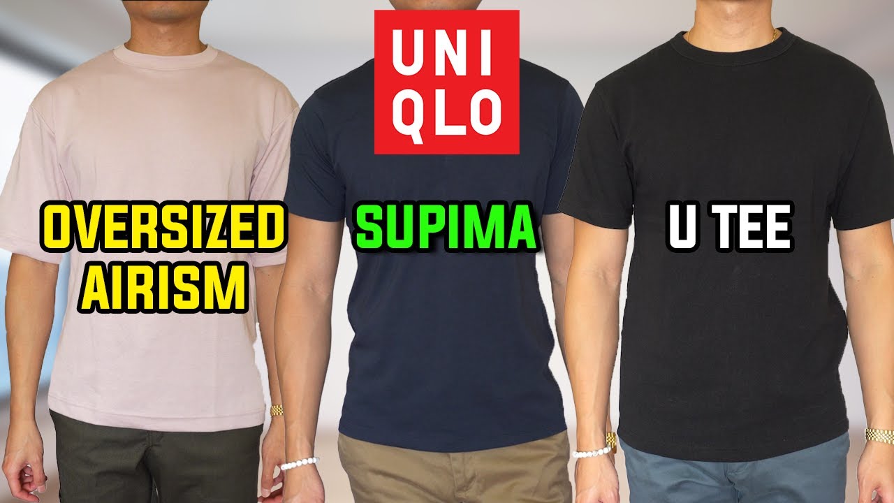 Какая футболка UNIQLO лучше? | Сравнение AIRism, Supima и U