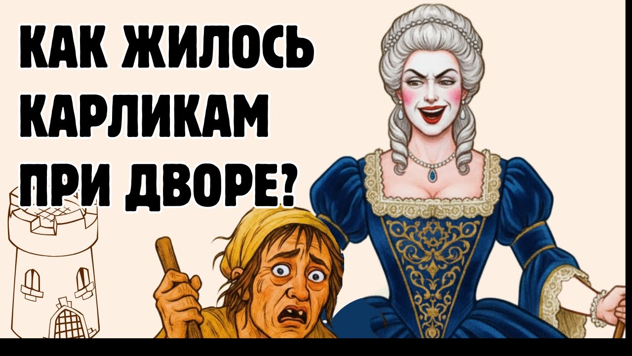 ЖИВАЯ игрушка: Судьба КАРЛИКОВ при дворе / Скучная история на ночь
