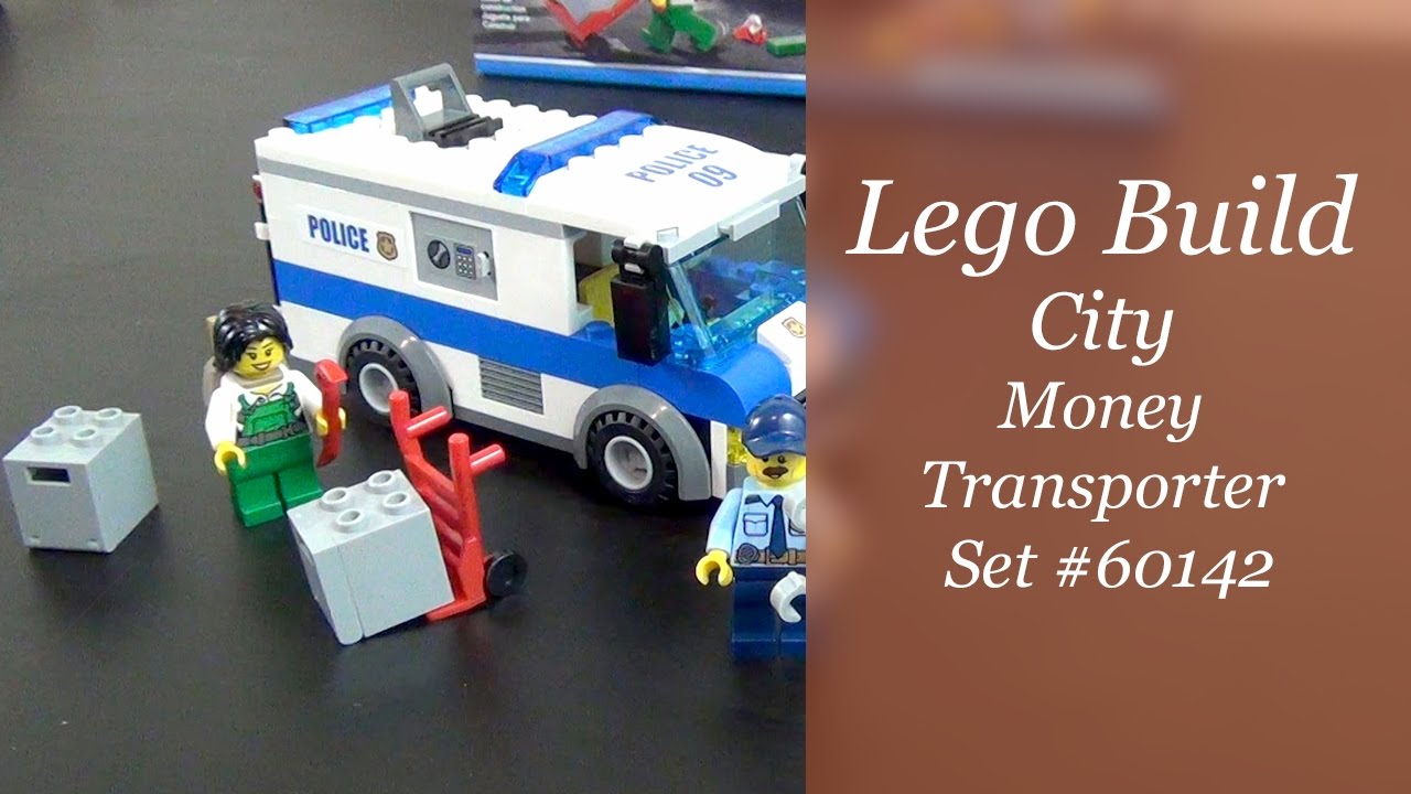 Let's Build - LEGO City Money Transporter Set #60142
