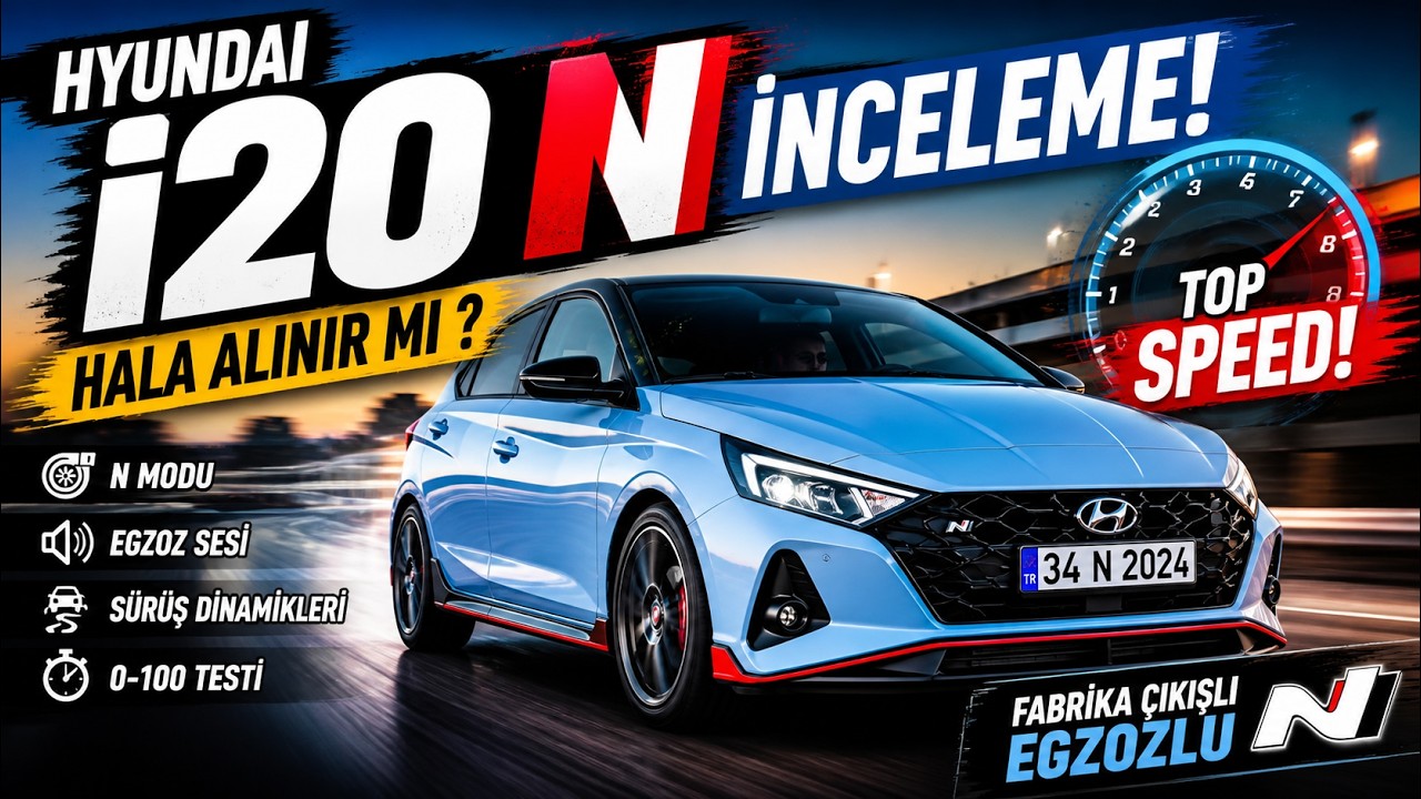 Hyundai i20 N İnceleme! – Hala Alınır mı ? - Top speed!!!