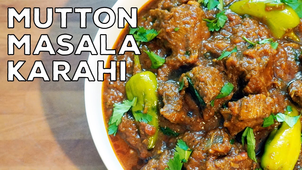 How to Make Mutton Masala Karahi | Mutton Karahi Gosht Recipe | Mutton Curry | DIY | Tutorial
