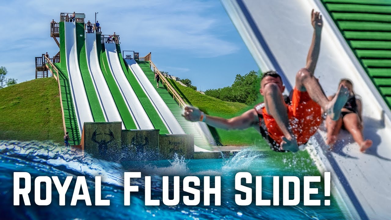 America's Most Extreme Water Slide: Royal Flush | BSR Cable Park
