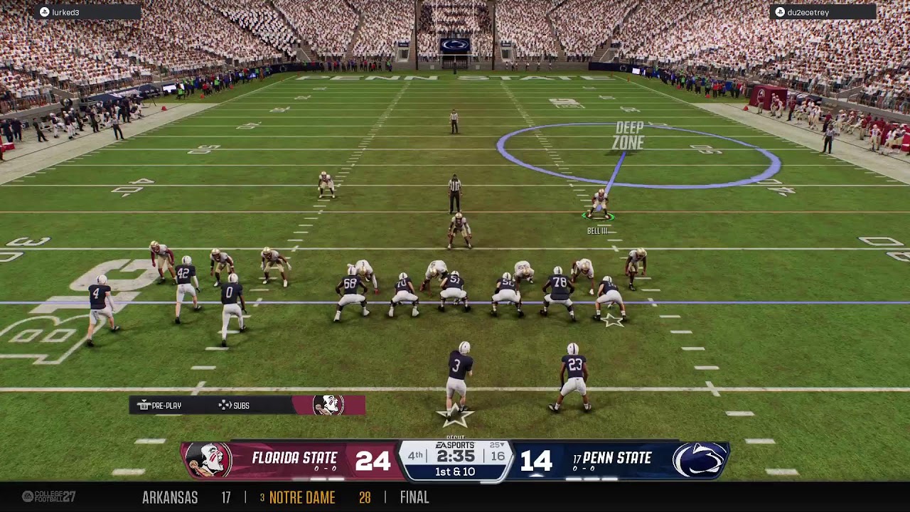 College football 27 online cfm