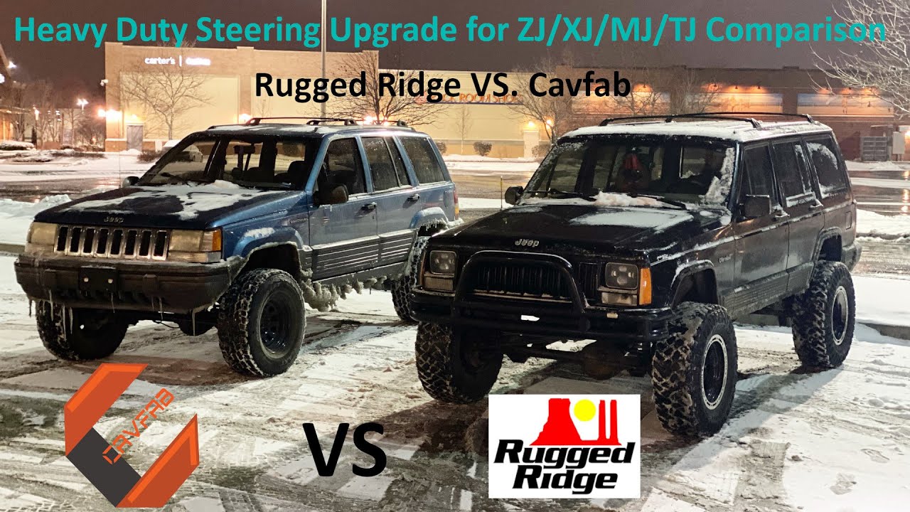 ZJ/MJ/XJ/TJ Steering Upgrade | CAVFAB VS. Rugged Ridge | Heim Joint VS Tie Rod