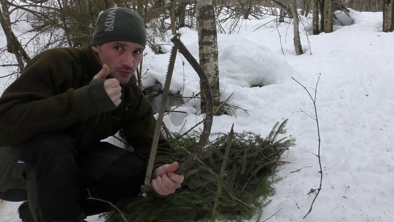 The wood splitting bush saw - DIY