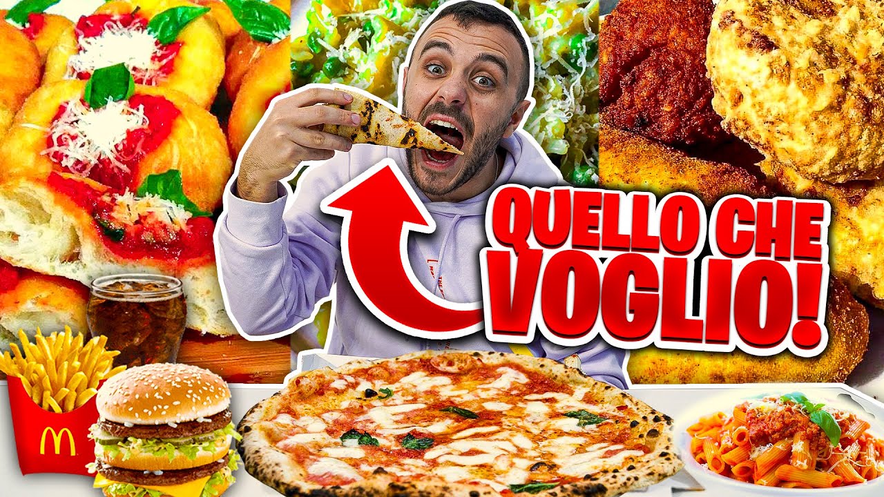 🍔🍕🍟 MANGIO I MIEI CIBI PREFERITI PER 24 ORE!!!