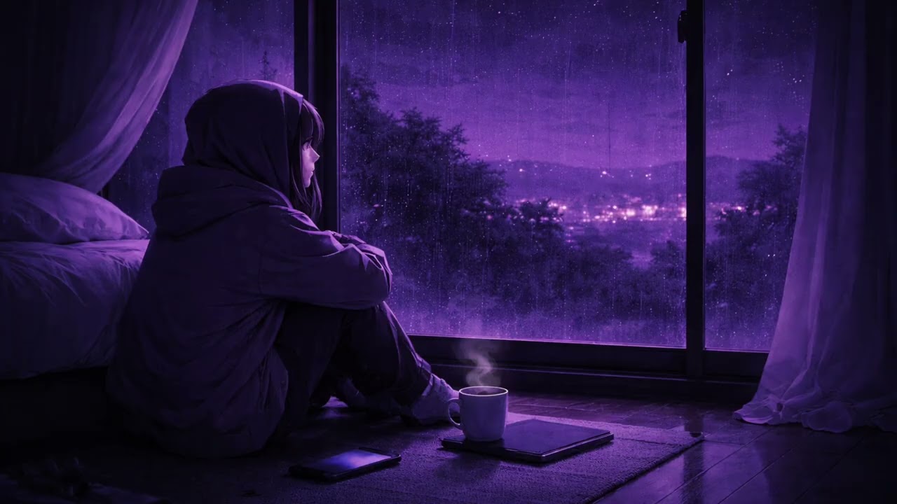 rain outside, mind still awake