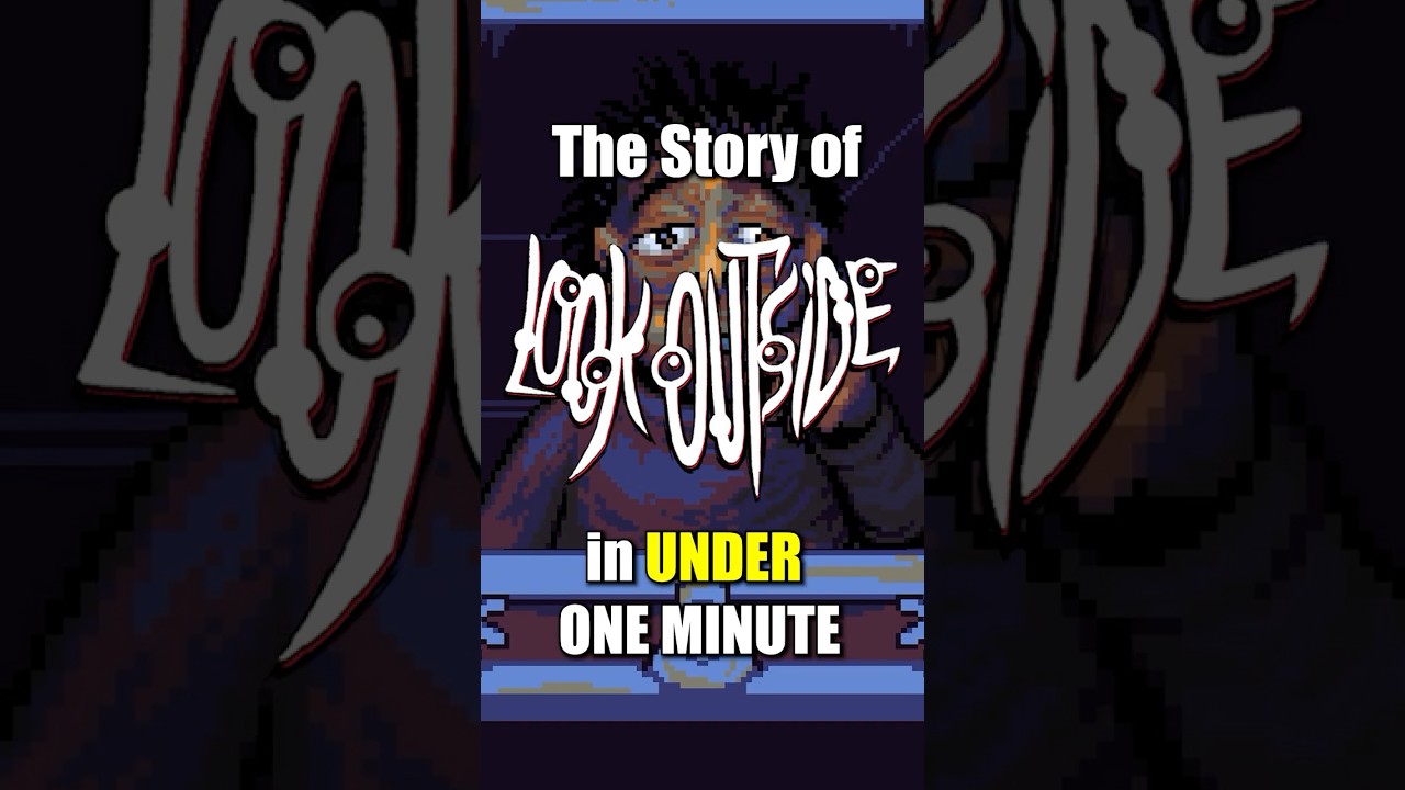 История &laquo;Look Outside&raquo; за одну минуту #shorts #horrorgaming