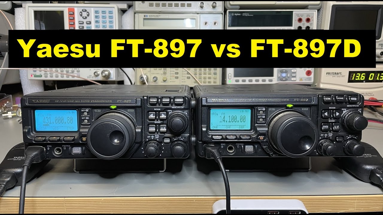 TA-0311: Yaesu FT-897 vs FT-897D : HF, 50, VHF, UHF Multimode