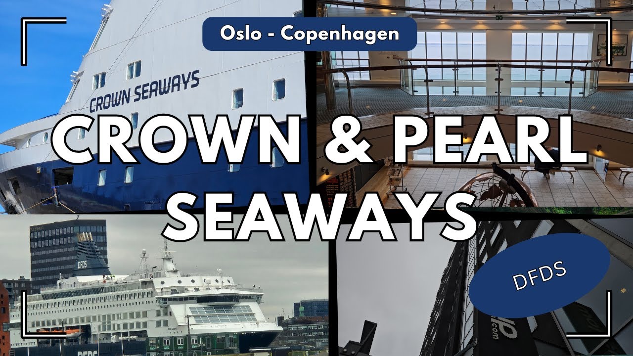 ⛴️ Budget Cruise + Hotel in Copenhagen | M/S Crown & Pearl Seaways 🇳🇴🇩🇰 | DFDS