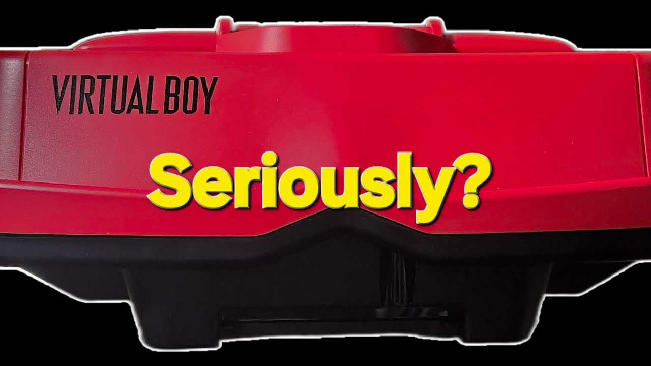 Nintendo Didn't try hard enough. Virtual Boy 2026