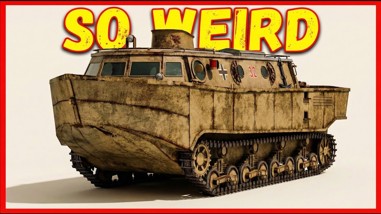 Weirdest Amphibious Vehicles of WW2