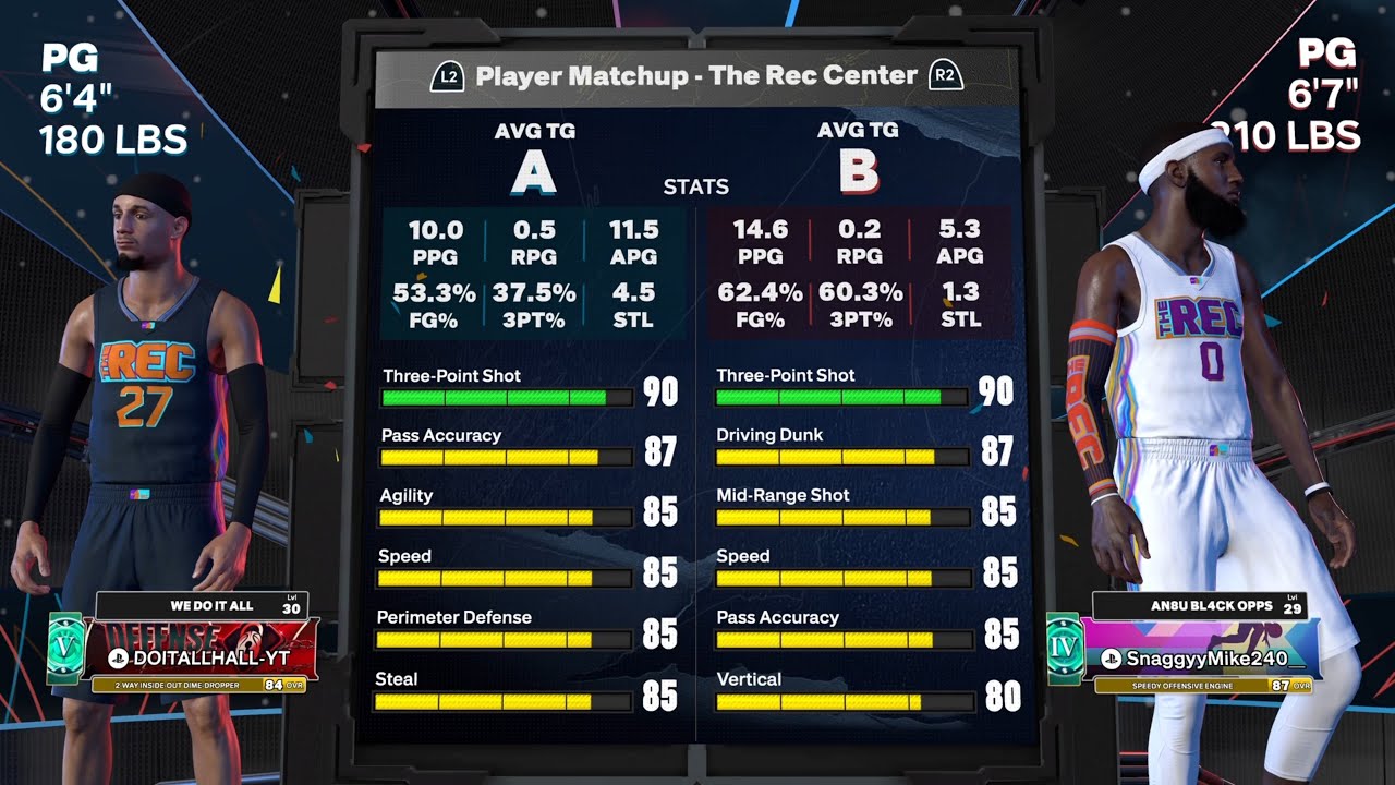 FIRST REC GAME OF SEASON 5 ON NBA 2K26 AND THE RANDOMS ARE STILL THE SAME