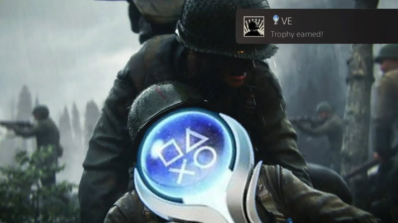 Мне потребовалось 7 лет, чтобы получить платиновый трофей Cod WW2