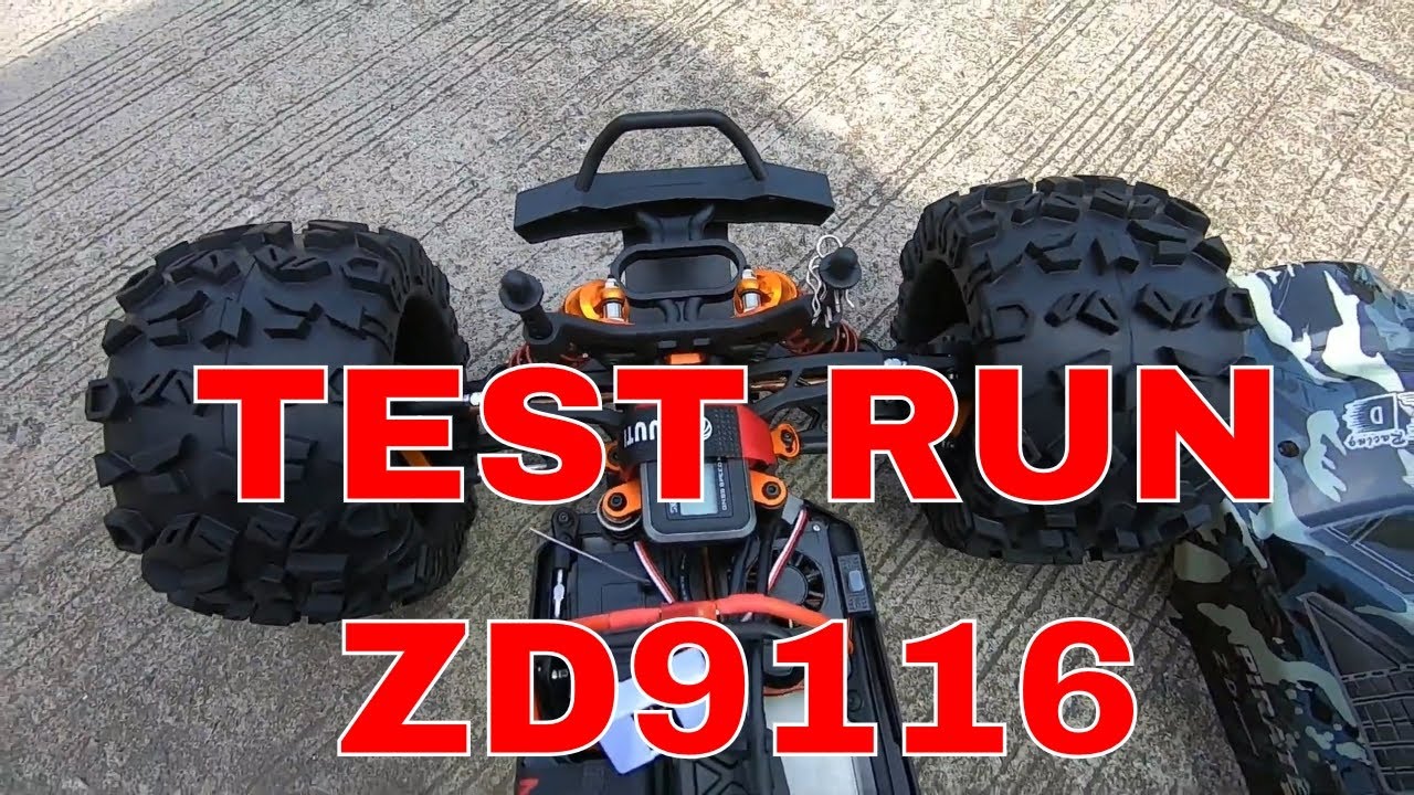 ZD9116 Test RUN ส่งงานคุณโอ๊ต ระยอง #รถบังคับ #ZD9116