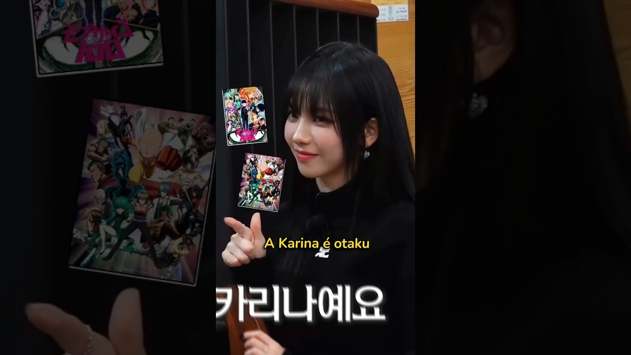 A KARINA DO AESPA &Eacute; OTAKU! #Shorts | Cortes do Tohr
