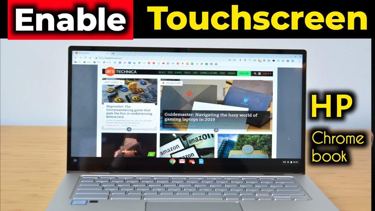 Как включить сенсорный экран на HP Chromebook | Как активировать сенсорный экран на HP Chromebook