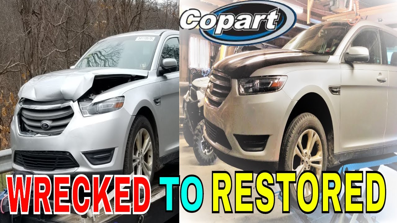 Time Lapse - Rebuilding a COPART Auction Car