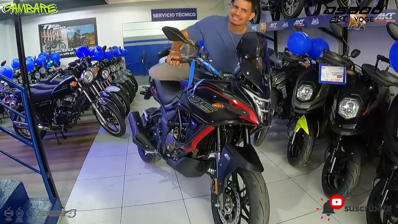 🔥 VOGE 300DS – La nueva bestia de aventura AKT está en San Gil 🔥