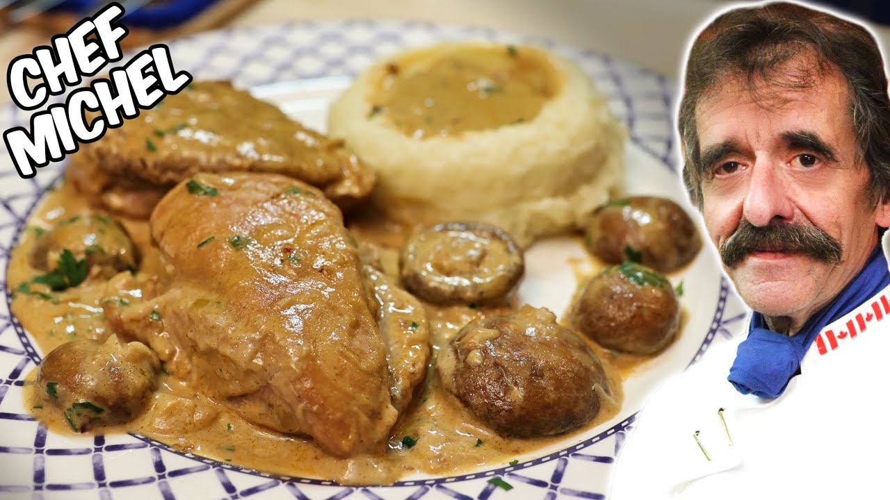 Un plat pour vous r&eacute;chauffer | Poulet &agrave; la moutarde et aux champignons