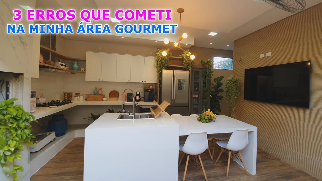 MAIORES ERROS NA COZINHA - COMO RESOLVER? / BANCADA DE PORCELANATO É UMA BOA?